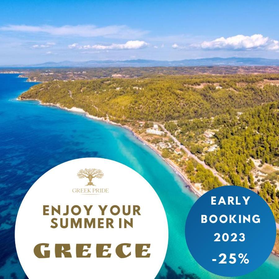 Halkidiki Greek Pride Villa Ellada Fourka Buitenkant foto